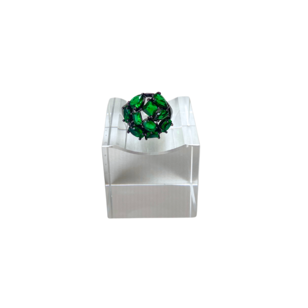 Anel Multi Formas Verde Esmeralda