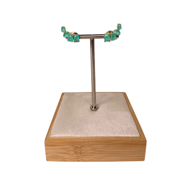 Ear Cuff Fusion Turquesa